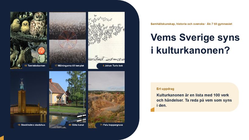 Presentationens första bild